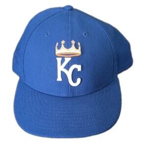 New Era Fitted 59Fifty Kansas City Royals Baseball Crown Cap 7-3/8